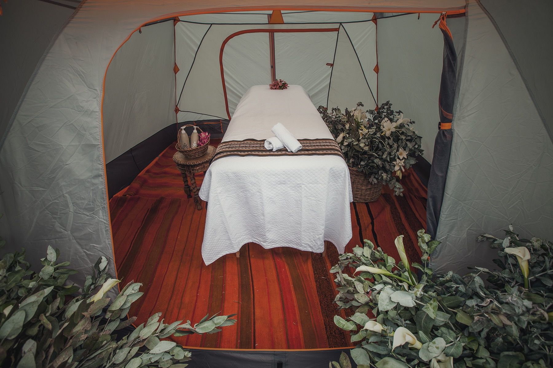 Spa y glamping en Huaypo