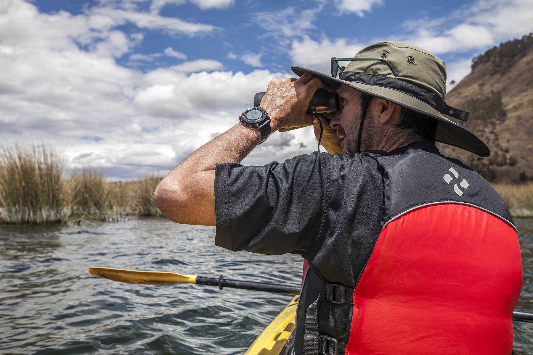 Kayak y avistamiento de aves