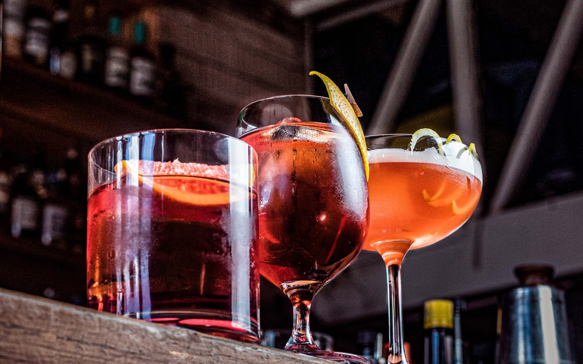 Tres bares, tres cocteles