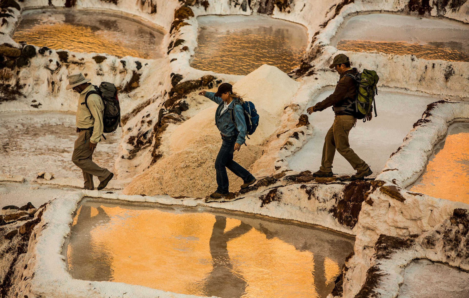 Caminata en Maras