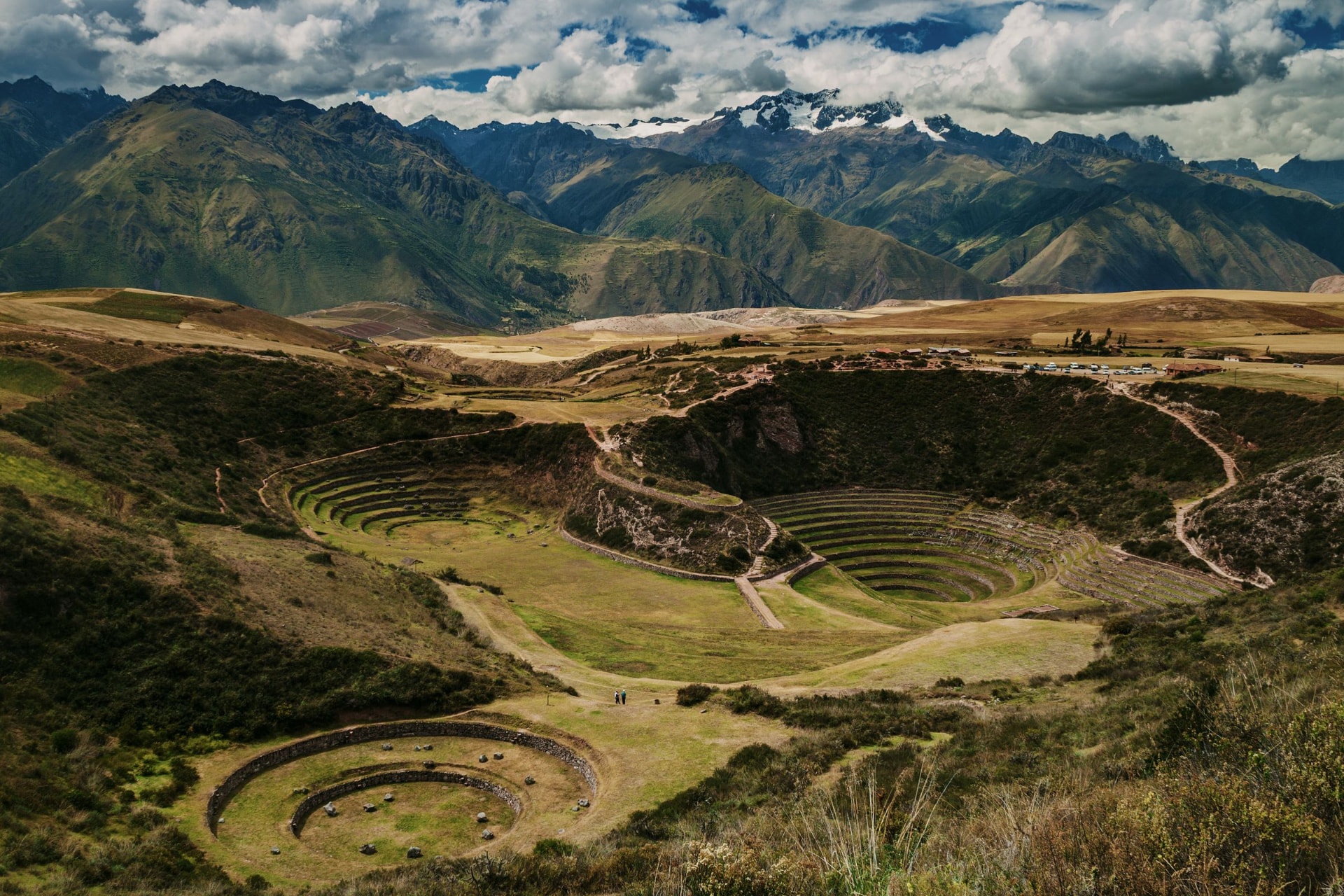 Los andenes circulares de Moray