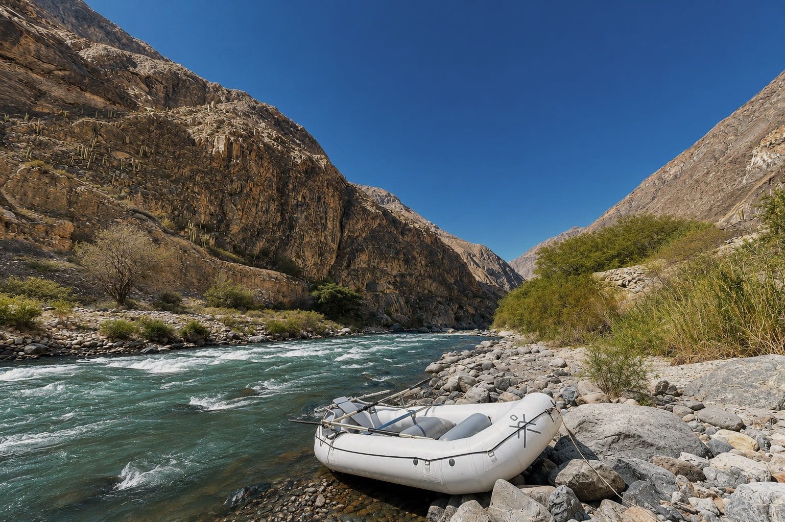 Expedición de canotaje al Cañón de Cotahuasi