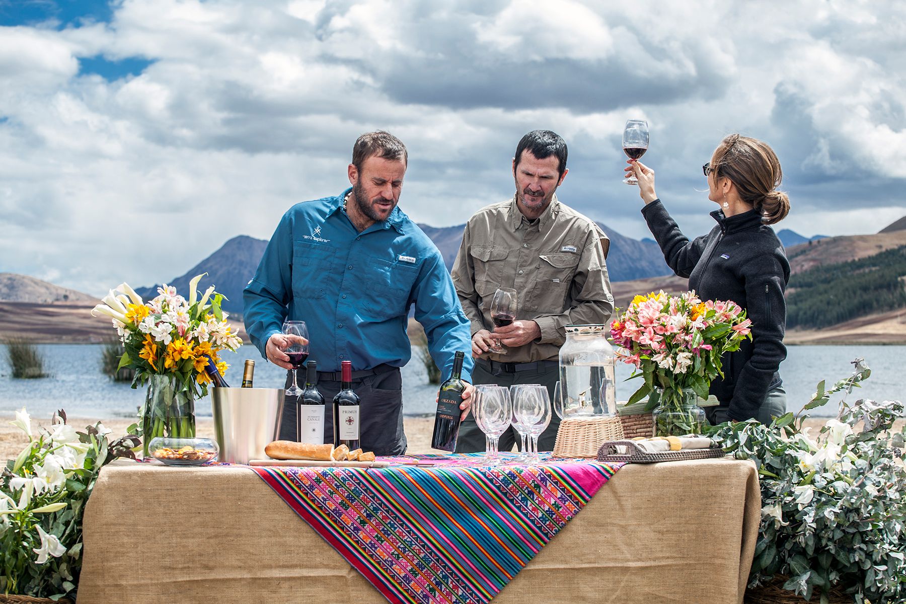 Cata de vinos sudamericanos