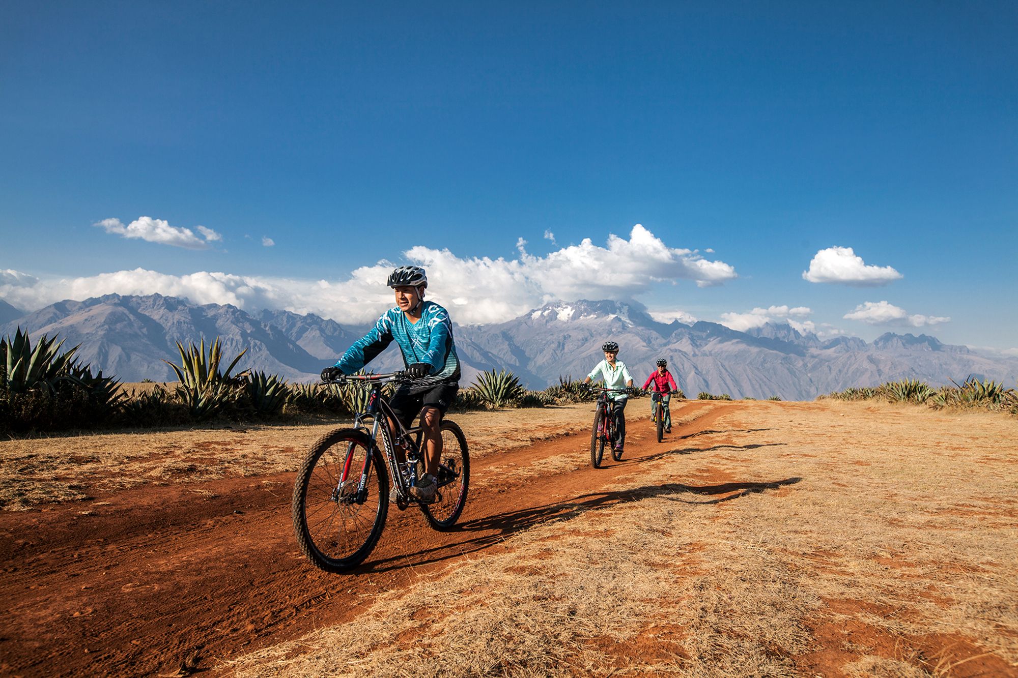 Bicicleta de montaña en Maras