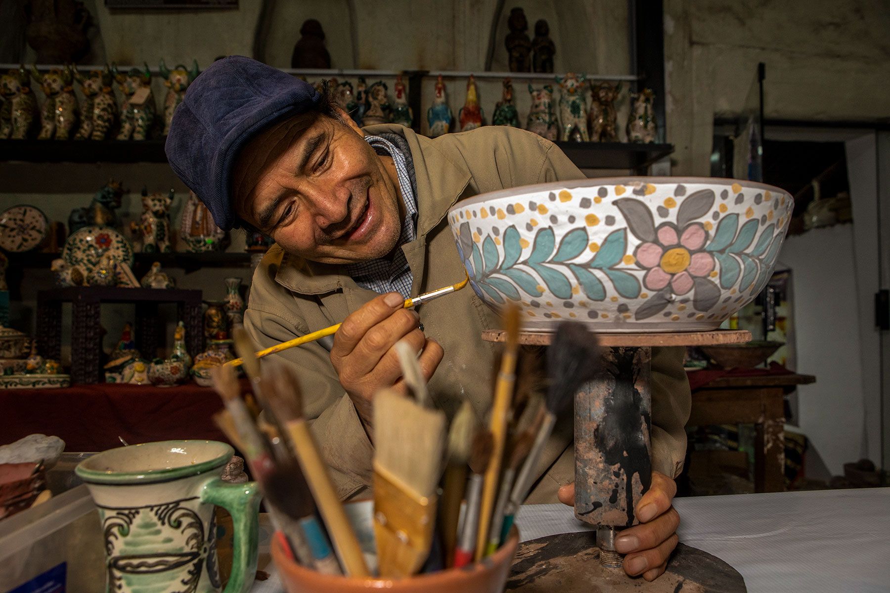 Clases de cerámica con Julio Gutiérrez